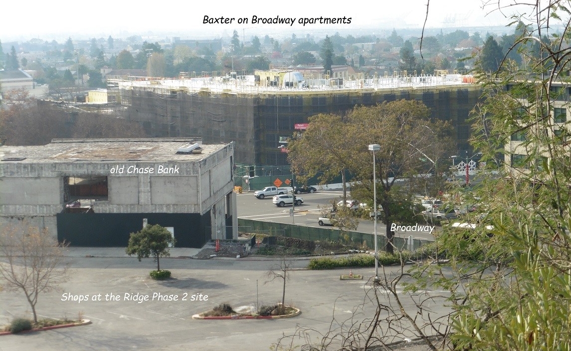 Baxter on Broadway Apartments.Shops at the Ridge Phase 2.old chase Bank.
